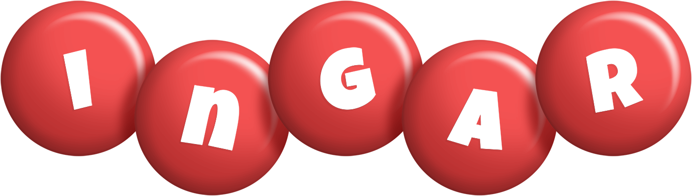 Ingar candy-red logo