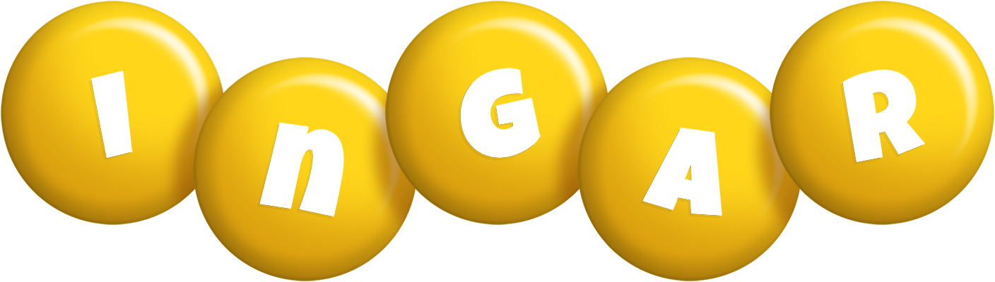 Ingar candy-yellow logo