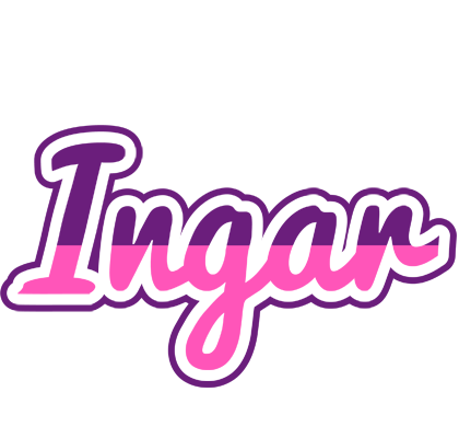 Ingar cheerful logo