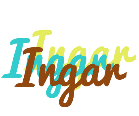 Ingar cupcake logo
