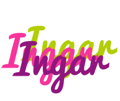 Ingar flowers logo