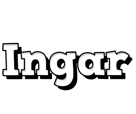 Ingar snowing logo