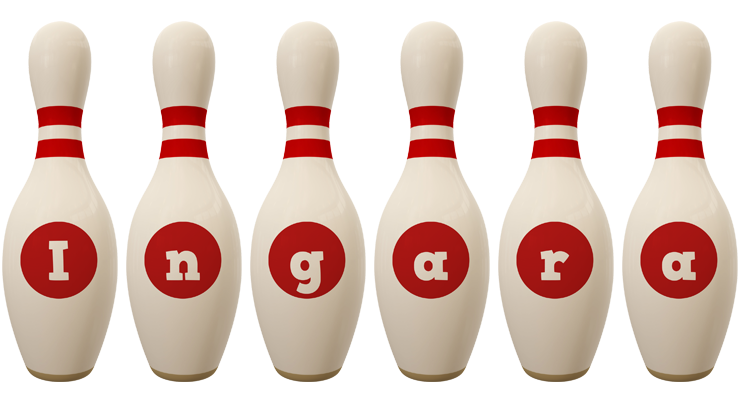 Ingara bowling-pin logo