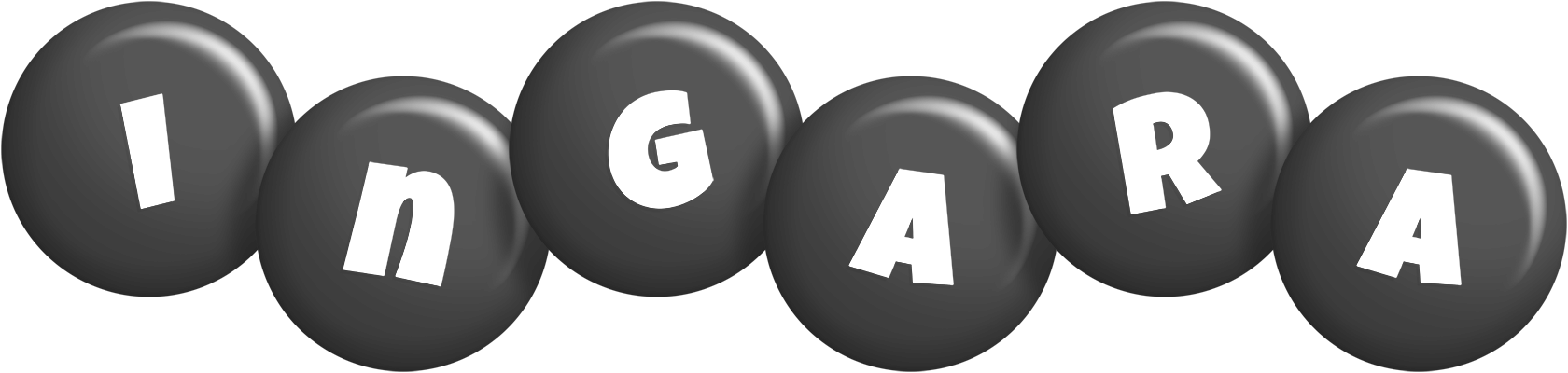 Ingara candy-black logo