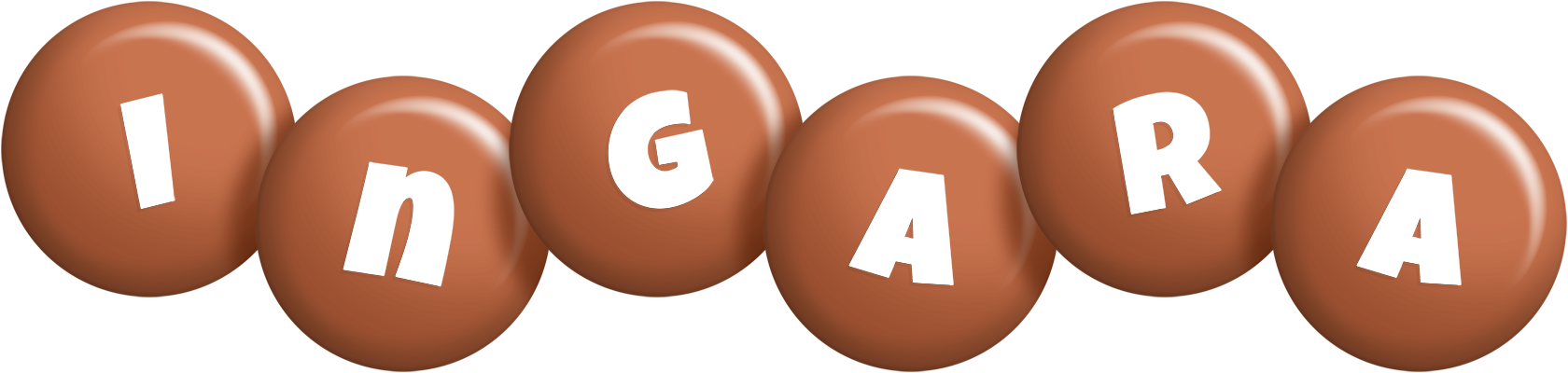 Ingara candy-brown logo