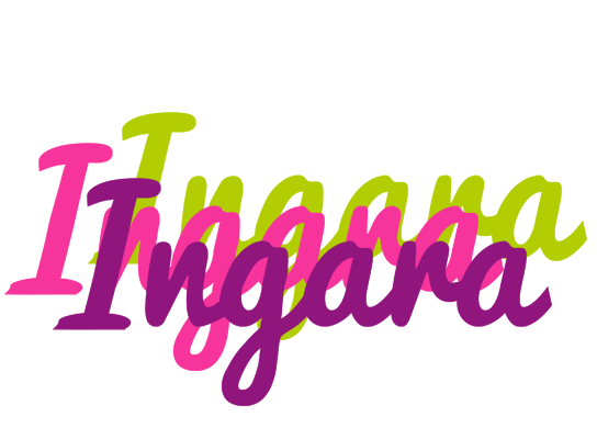 Ingara flowers logo
