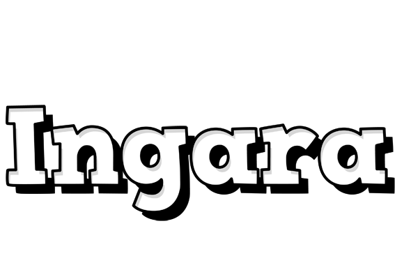 Ingara snowing logo