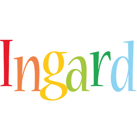 Ingard birthday logo