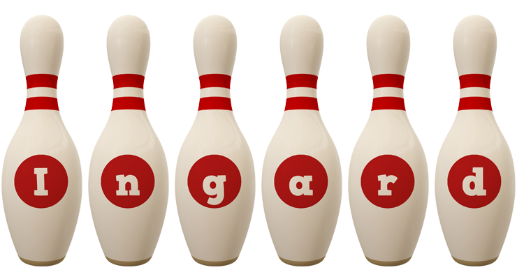 Ingard bowling-pin logo