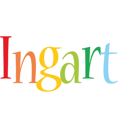 Ingart birthday logo