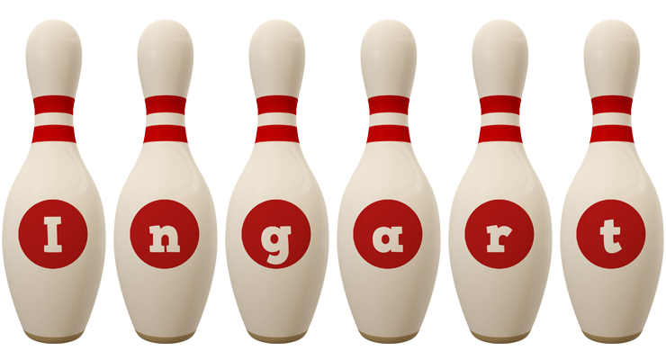 Ingart bowling-pin logo