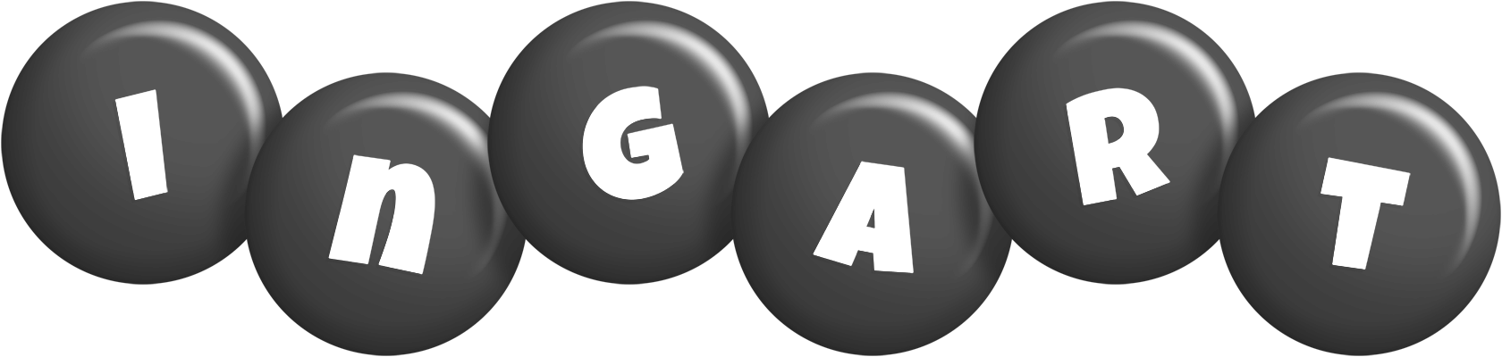 Ingart candy-black logo