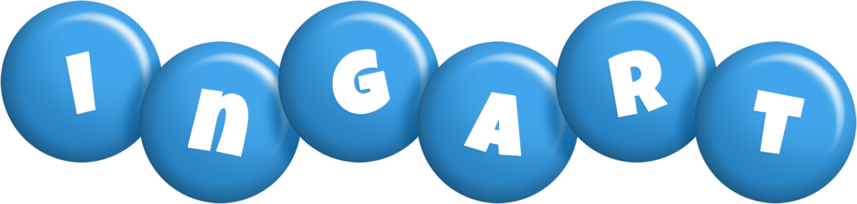 Ingart candy-blue logo