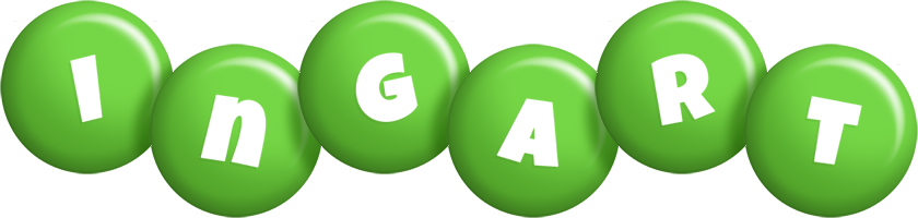 Ingart candy-green logo