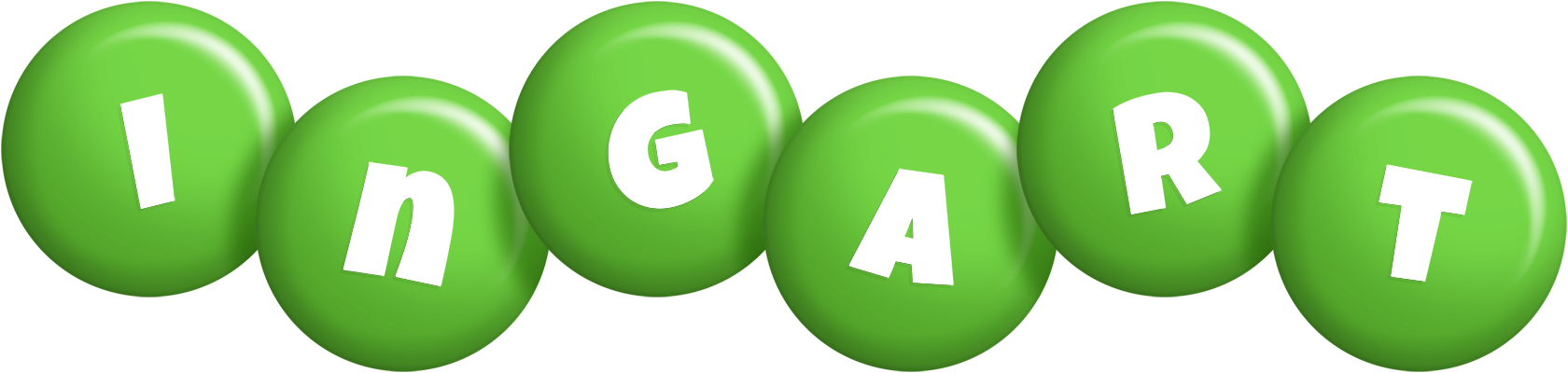 Ingart candy-green logo