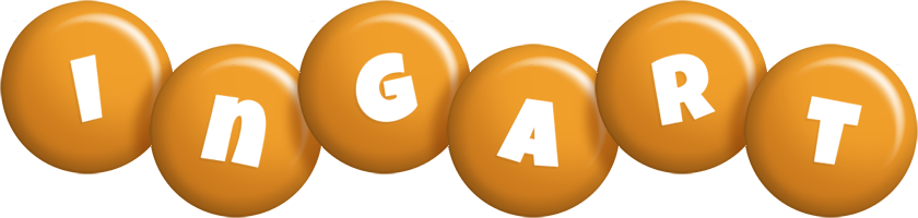 Ingart candy-orange logo