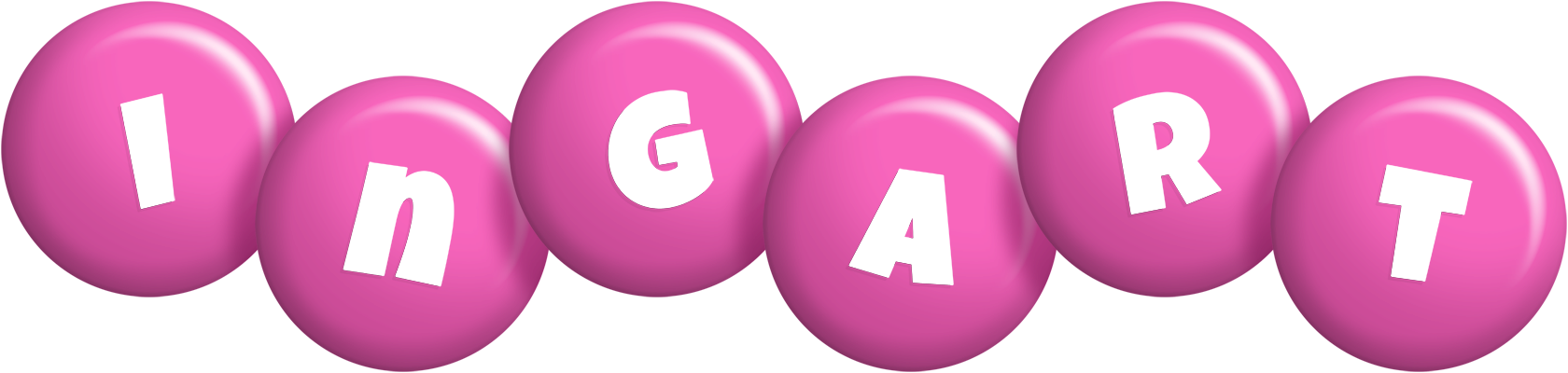 Ingart candy-pink logo