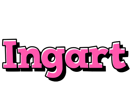Ingart girlish logo