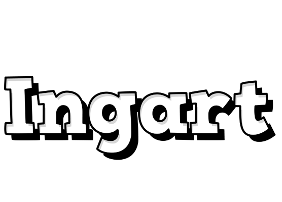 Ingart snowing logo