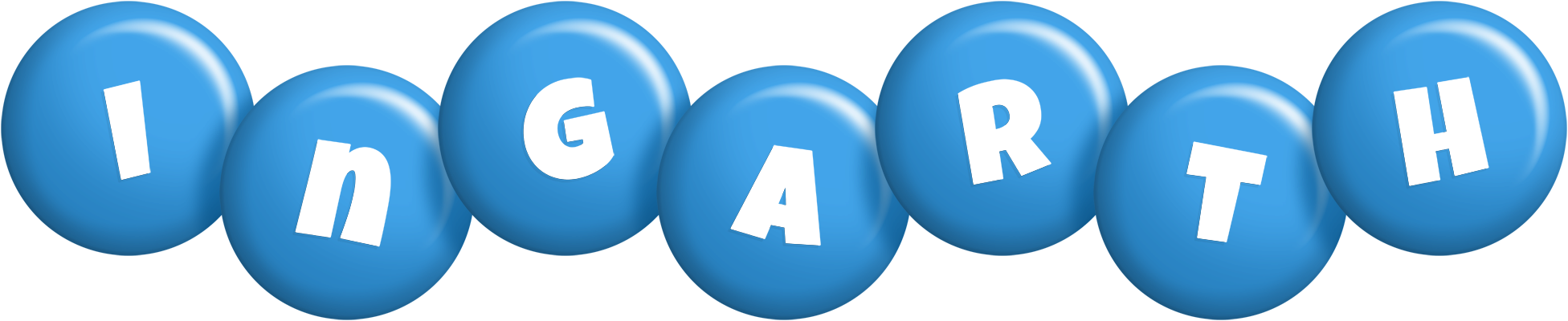 Ingarth candy-blue logo