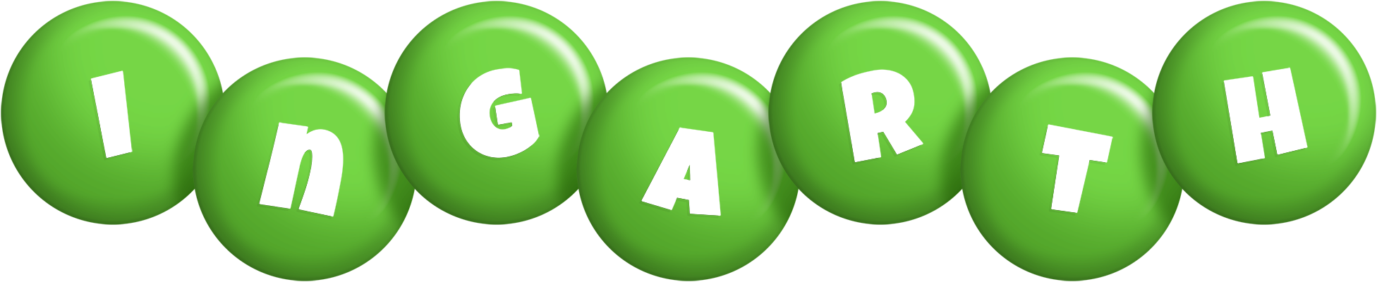 Ingarth candy-green logo
