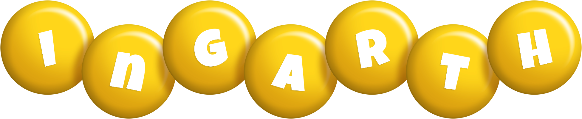 Ingarth candy-yellow logo
