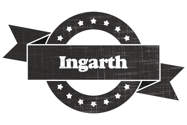 Ingarth grunge logo