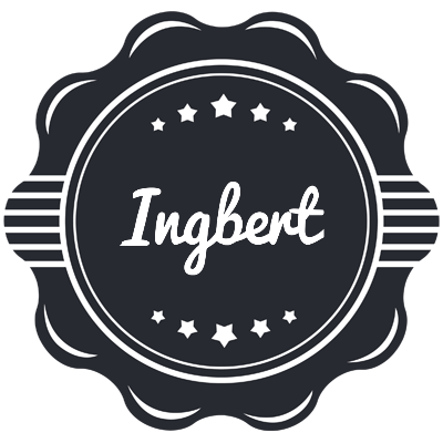 Ingbert badge logo