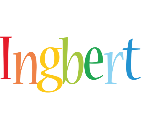 Ingbert birthday logo