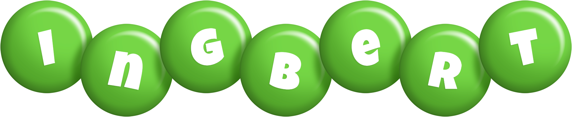 Ingbert candy-green logo