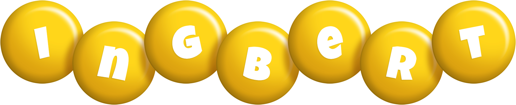 Ingbert candy-yellow logo