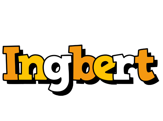Ingbert cartoon logo