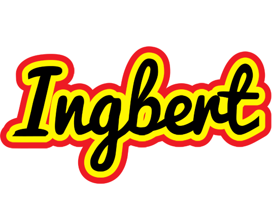 Ingbert flaming logo