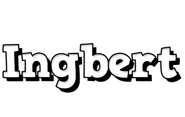 Ingbert snowing logo