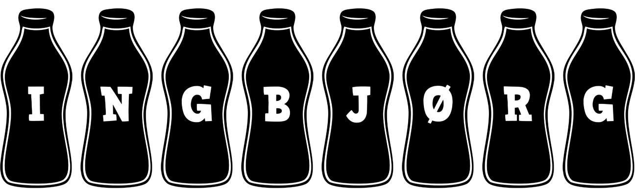 Ingbjørg bottle logo