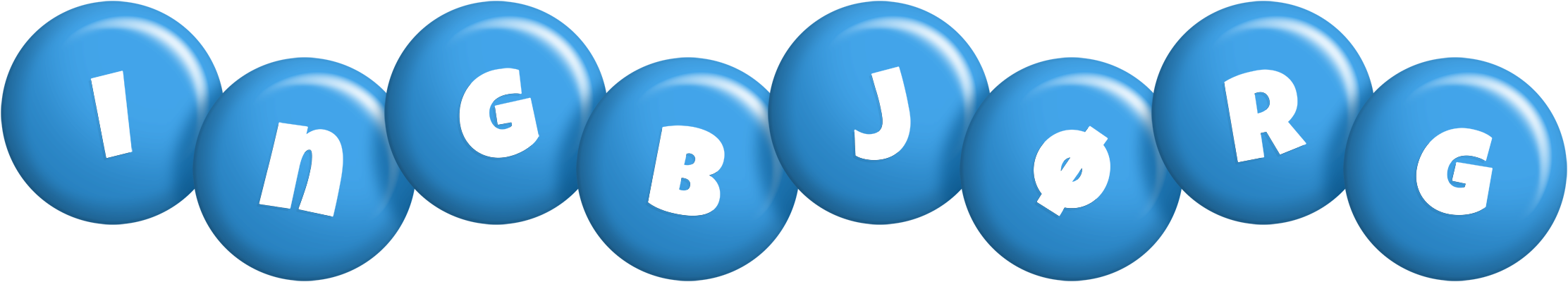 Ingbjørg candy-blue logo