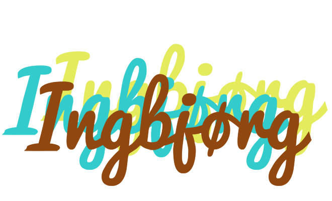 Ingbjørg cupcake logo