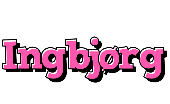 Ingbjørg girlish logo