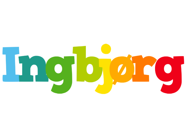 Ingbjørg rainbows logo