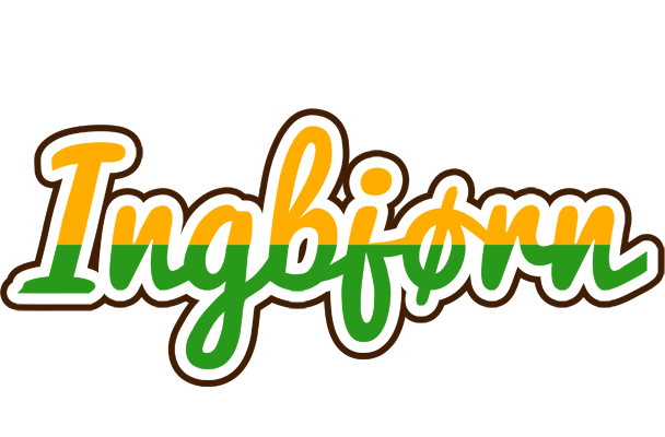 Ingbjørn banana logo