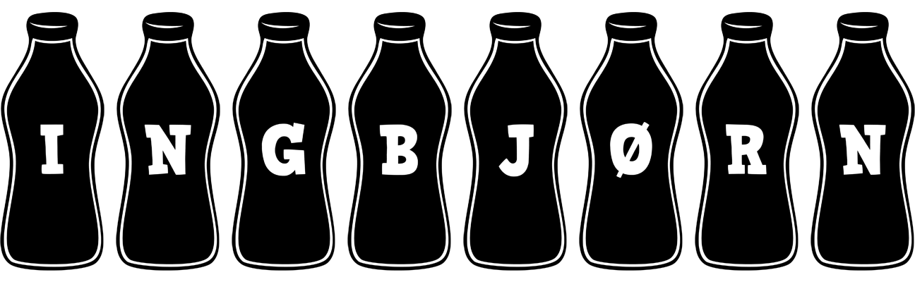 Ingbjørn bottle logo