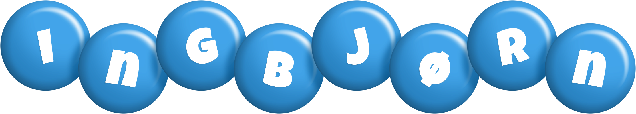 Ingbjørn candy-blue logo