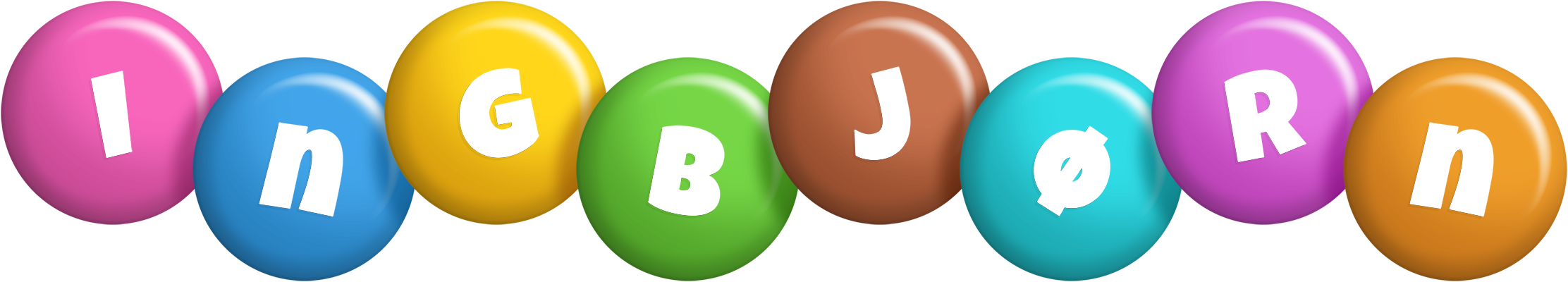 Ingbjørn candy logo