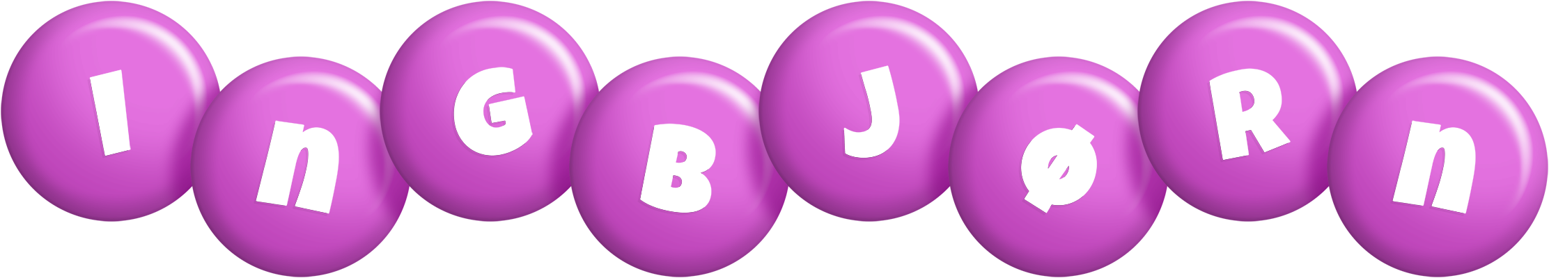 Ingbjørn candy-purple logo