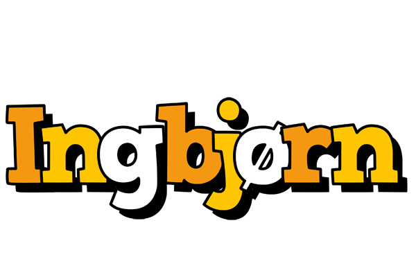 Ingbjørn cartoon logo