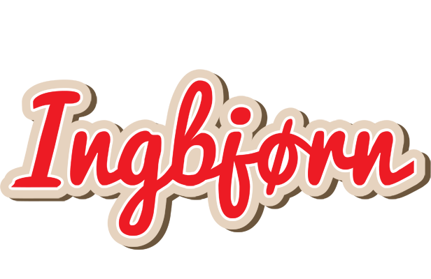 Ingbjørn chocolate logo
