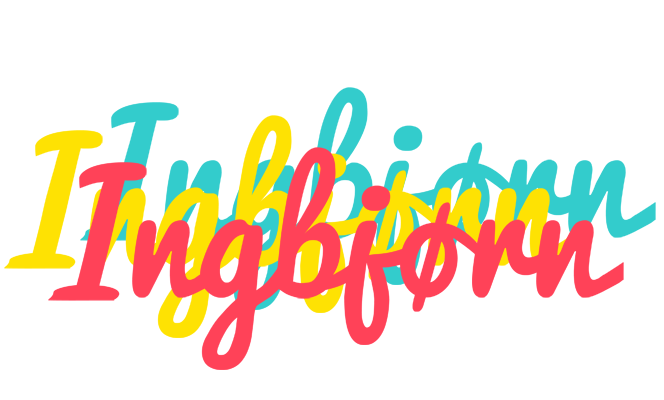 Ingbjørn disco logo