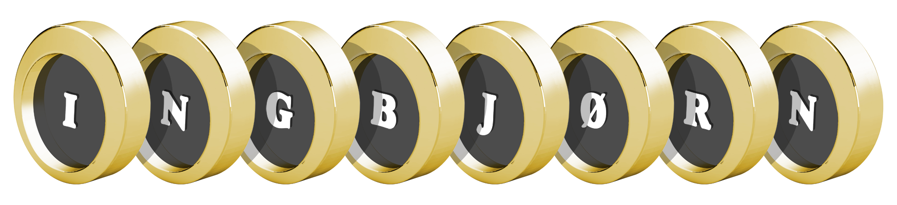 Ingbjørn gold logo