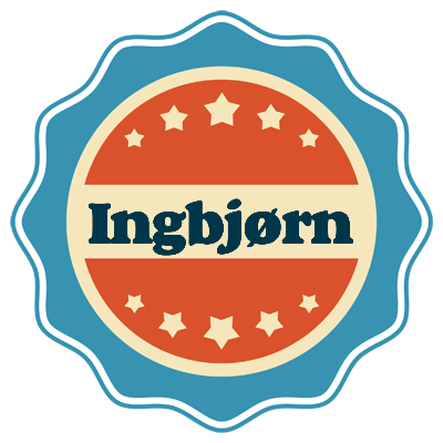 Ingbjørn labels logo