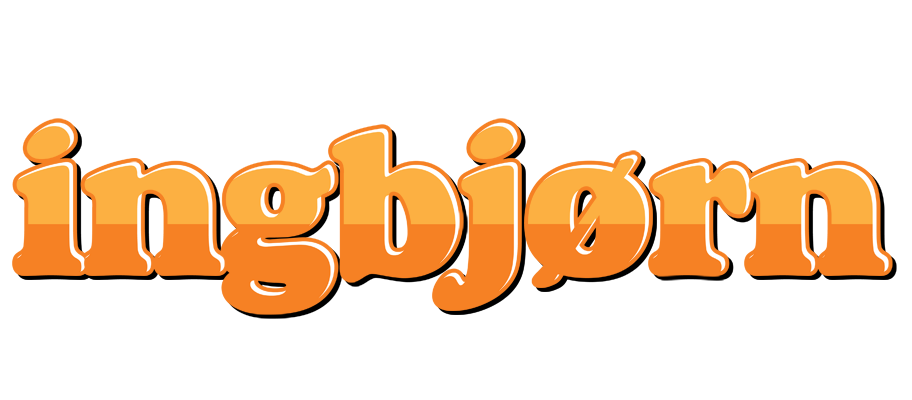 Ingbjørn orange logo